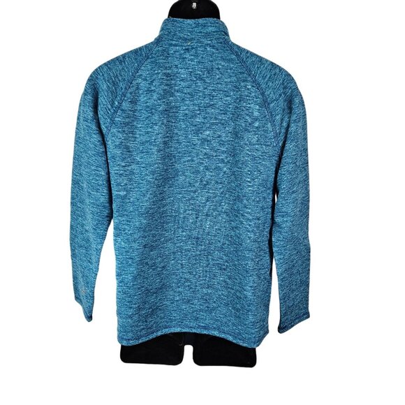 All In Motion Unisex XL -16 1/4 Zip Pullover Teal Heather Athletic Top Casual - Picture 2 of 10